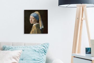 OneMillionCanvasses® Gemälde Mädchen mit Perlenohrring - Gemälde - Alte Meister - Vermeer, (1 St), Leinwand Bilder für Wohnzimmer Schlafzimmer
