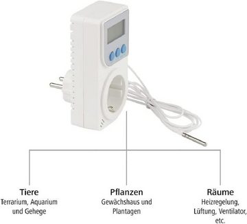 Hama Steckdosen-Thermostat Hama Premium Universal Thermostat mit Steckdose