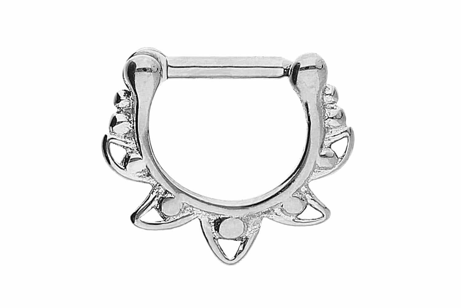 Nasenpiercing Chirurgenstahl Clicker DESIGN Ohrpiercing Septum Nase