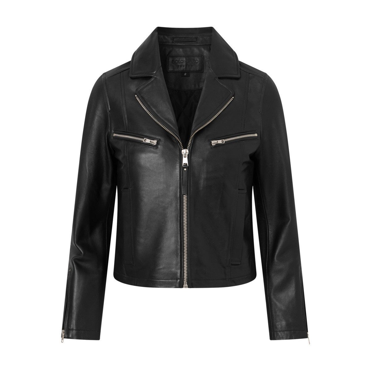 Bolongaro Trevor Lederjacke Helena Biker Damen Bomberjacke, Freizeitjacke, Blazer, Pufferjacke, Übergangsjacke