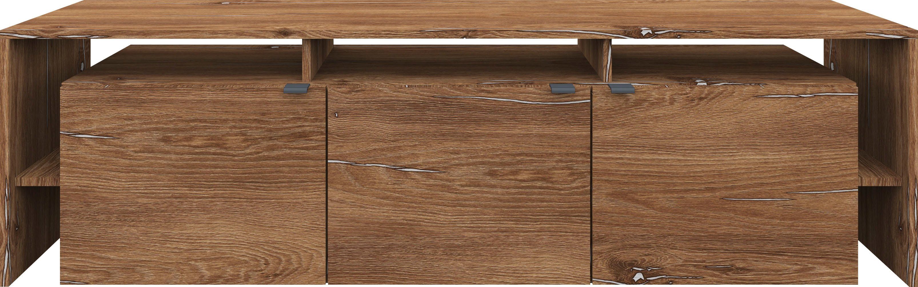 borchardt Möbel TV-Schrank Sophia Breite 159 cm, mit Überbau