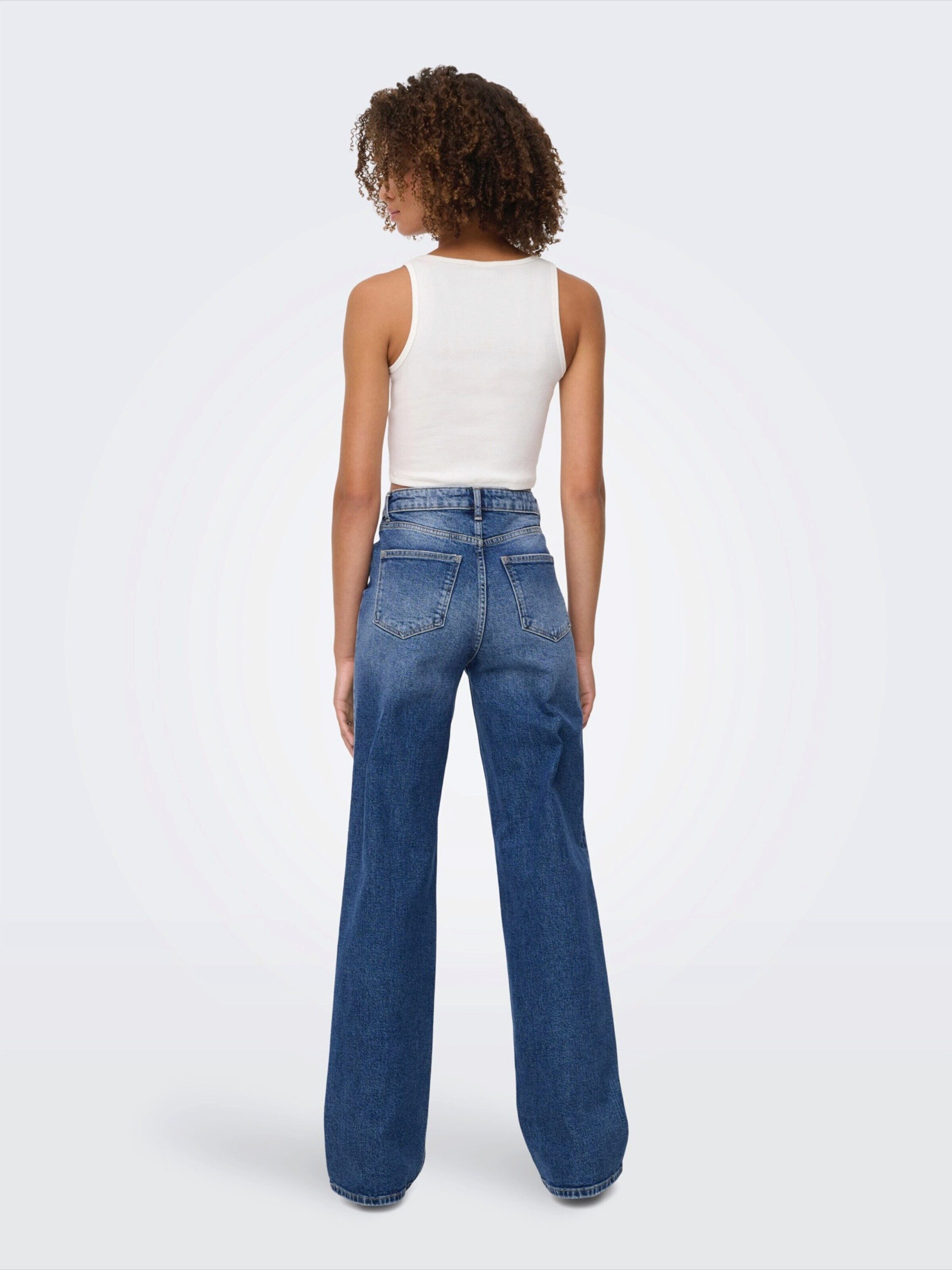 ONLY Weite Jeans ONLJuicy (1-tlg) Plain/ohne Details