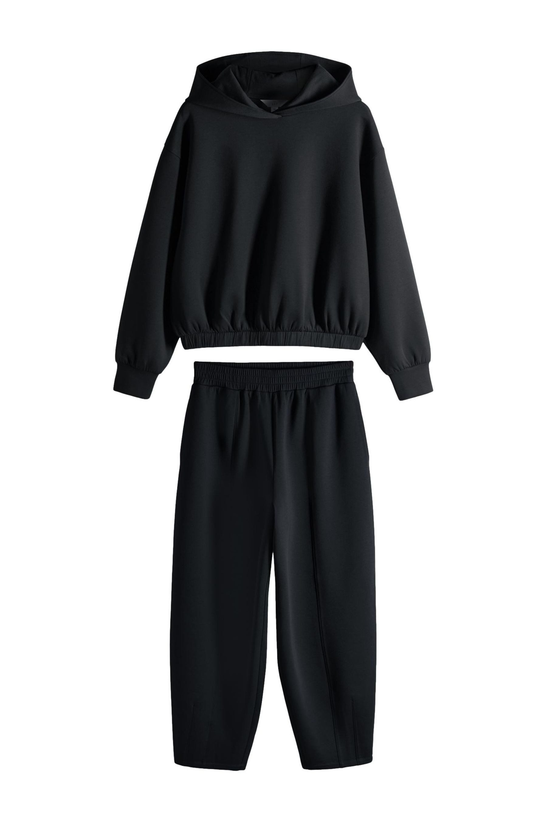 Kapuzenpullover The Set Scuba-Hoodie und Barrel-Jogginghose