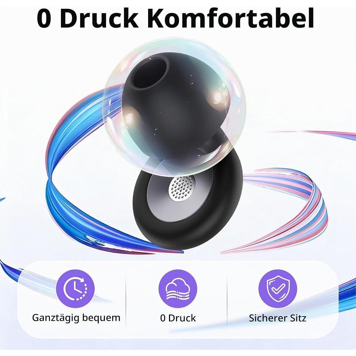 LuxusKollektion Gehörschutzstöpsel Schlaf-Ohrstöpsel 45dB Geräuschreduzierung