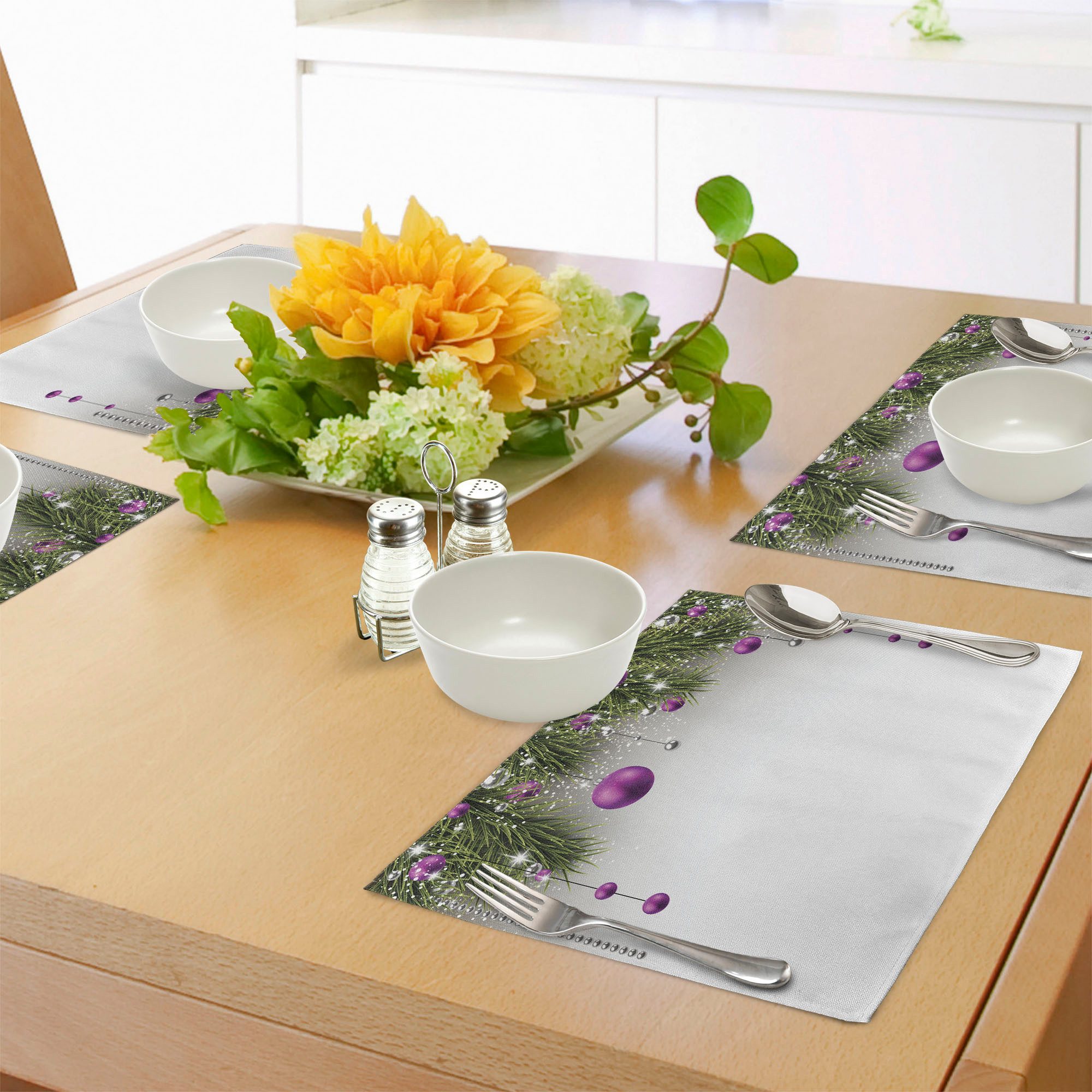 Abakuhaus Platzset Waschbare Stoff Esszimmer Küche Tischdekorations Digital günstig online kaufen