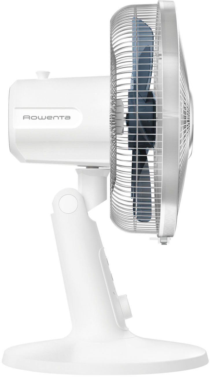 Rowenta Tischventilator Turbo Silence Extreme+, 4 Geschwindigkeiten, 45 m3/Mi, 38 dB(A), leistungsstark, Stille-Nacht-Modus, Turbo-Boost, Oszillation, VU2730