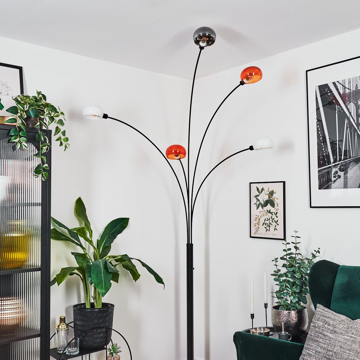 hofstein Stehlampe Stehlampe aus Metall in günstig online kaufen