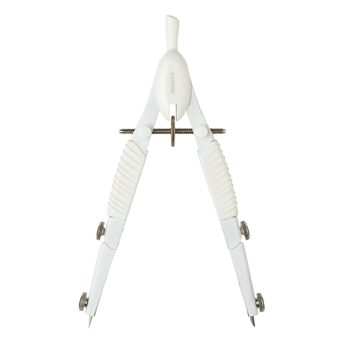 ARISTO Zirkel TopLine, Kopf mit gerilltem Griff / 2 Feststelldrücker