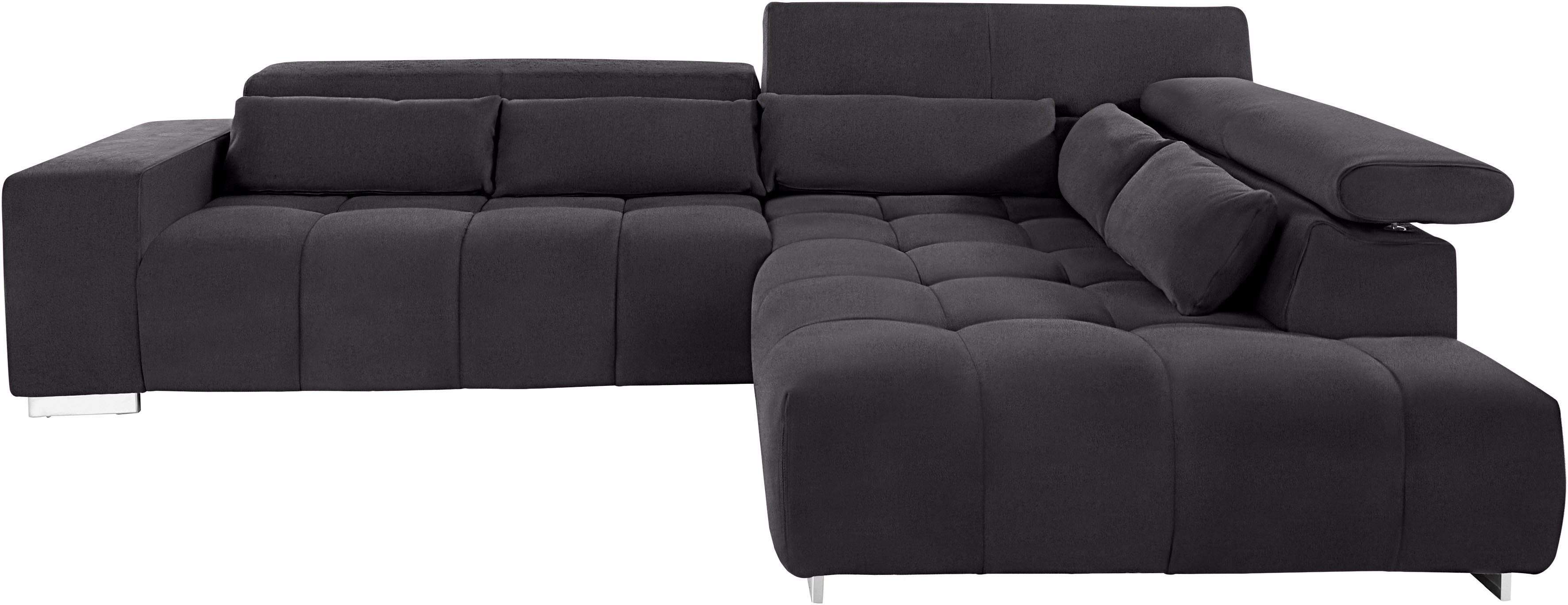 COTTA Ecksofa Orion L-Form, mit Kopfteilverstellung günstig online kaufen