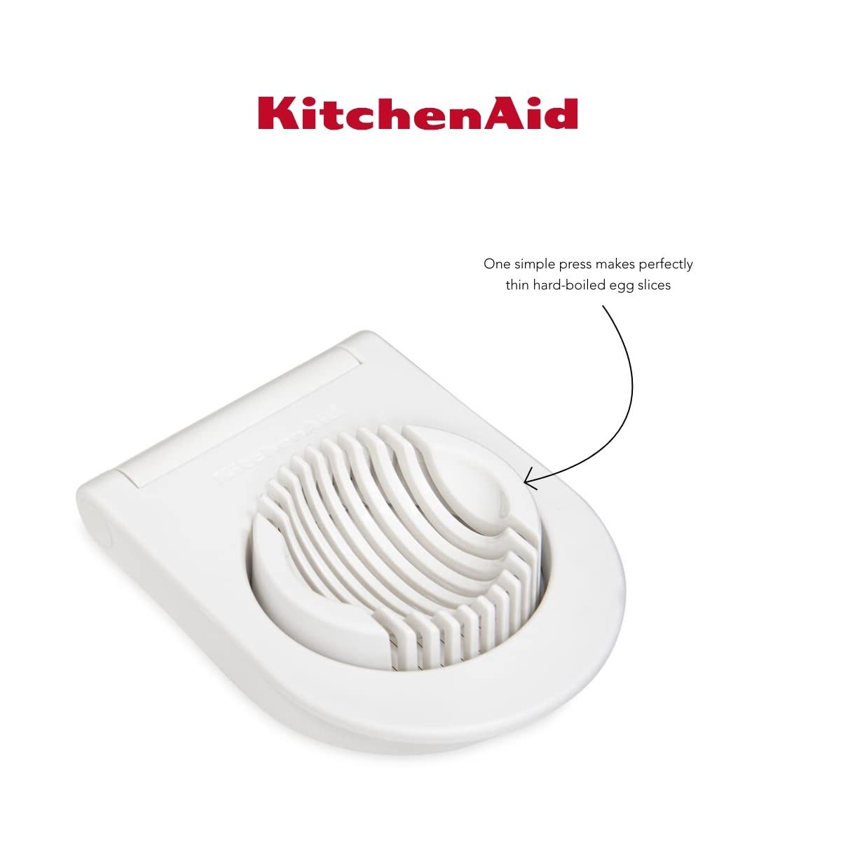 KitchenAid Allesschneider KQG135OHWHE, Robust & langlebig, einfache Reinigung, hochwertiges Edelstahl