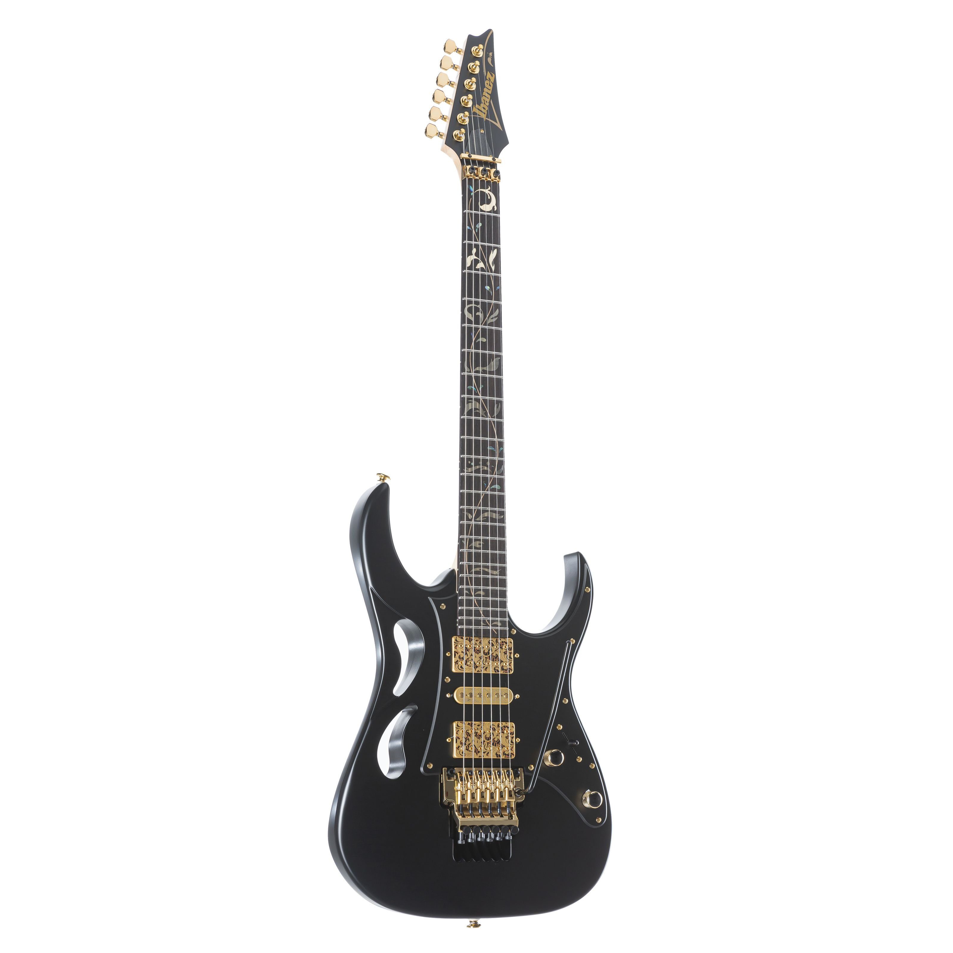 Ibanez E-Gitarre, E-Gitarren, Premium-Instrumente, Steve Vai PIA3761-XB Onyx Black - Custom E-Gitarre