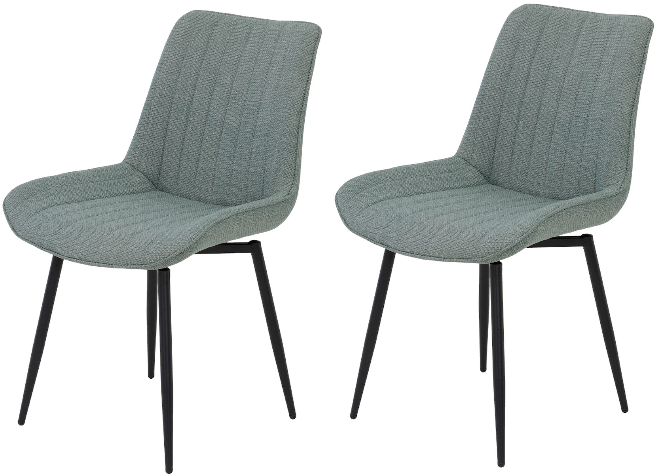 HELA Drehstuhl Vierfußstuhl BERGEN (Set, 2 St), Esszimmerstuhl, XL-Sitzbrei günstig online kaufen