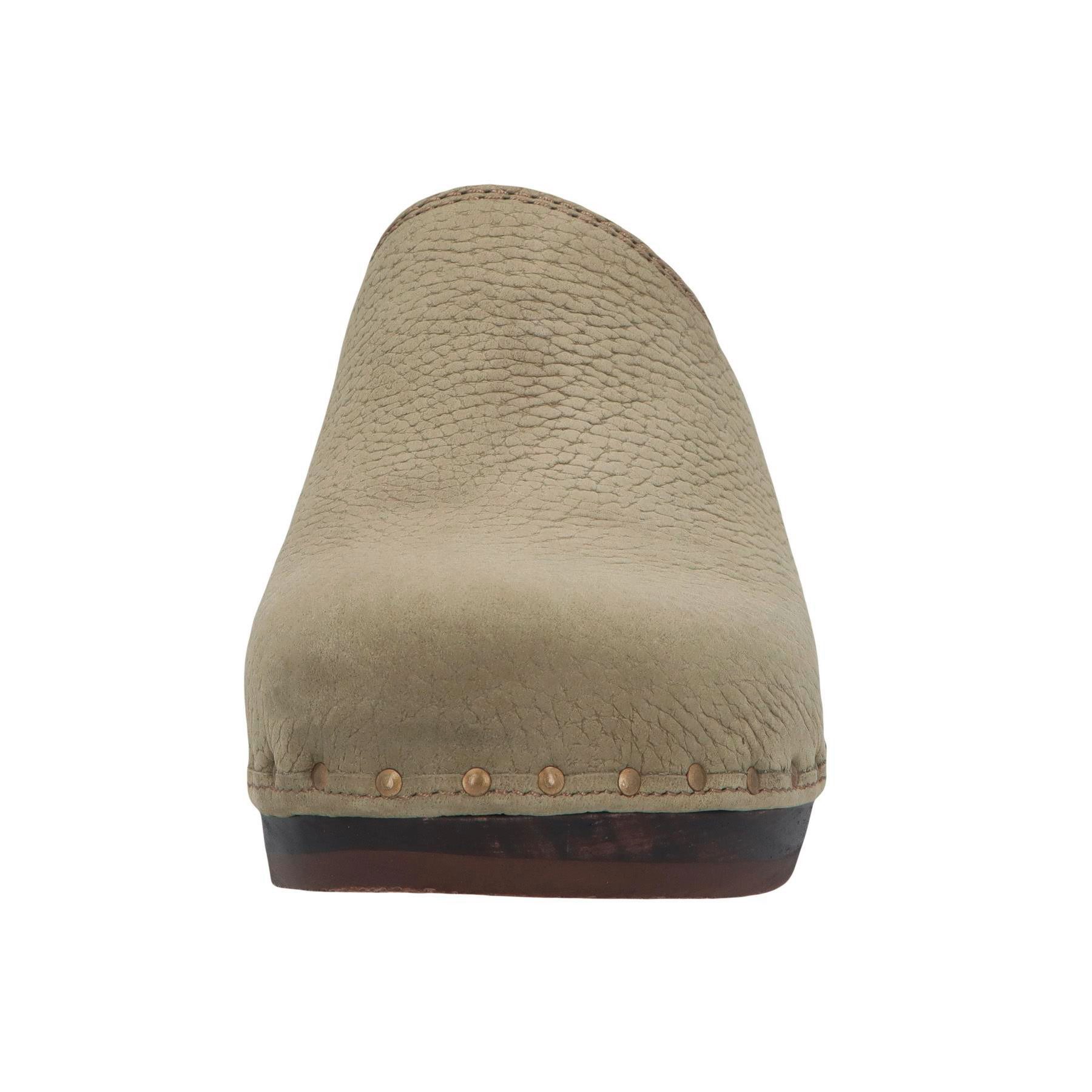 BERKEMANN Berkemann Erwachsene Holz Natur-Toeffler Clogs Led Schlappen