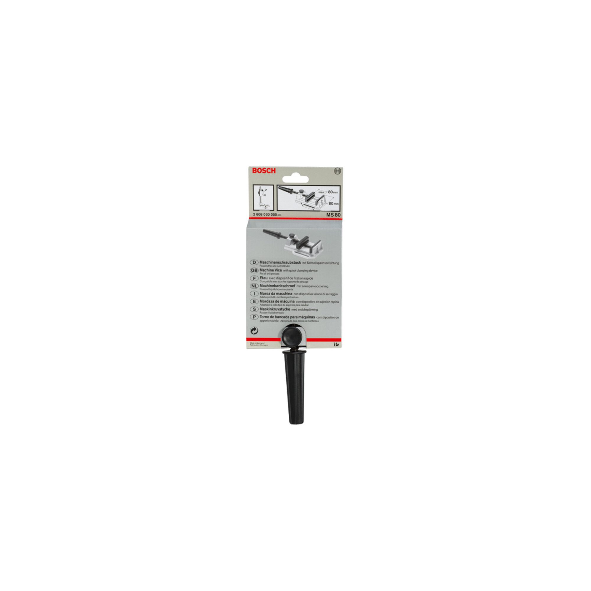 Bosch Professional Schraubstock Bosch Maschinenschraubstock MS 80 95 mm 80 mm 80 mm