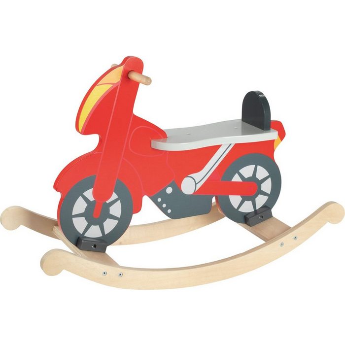 goki Spielzeug-Motorrad Schaukelmotorrad aus erstklassig verarbeitetem Holz