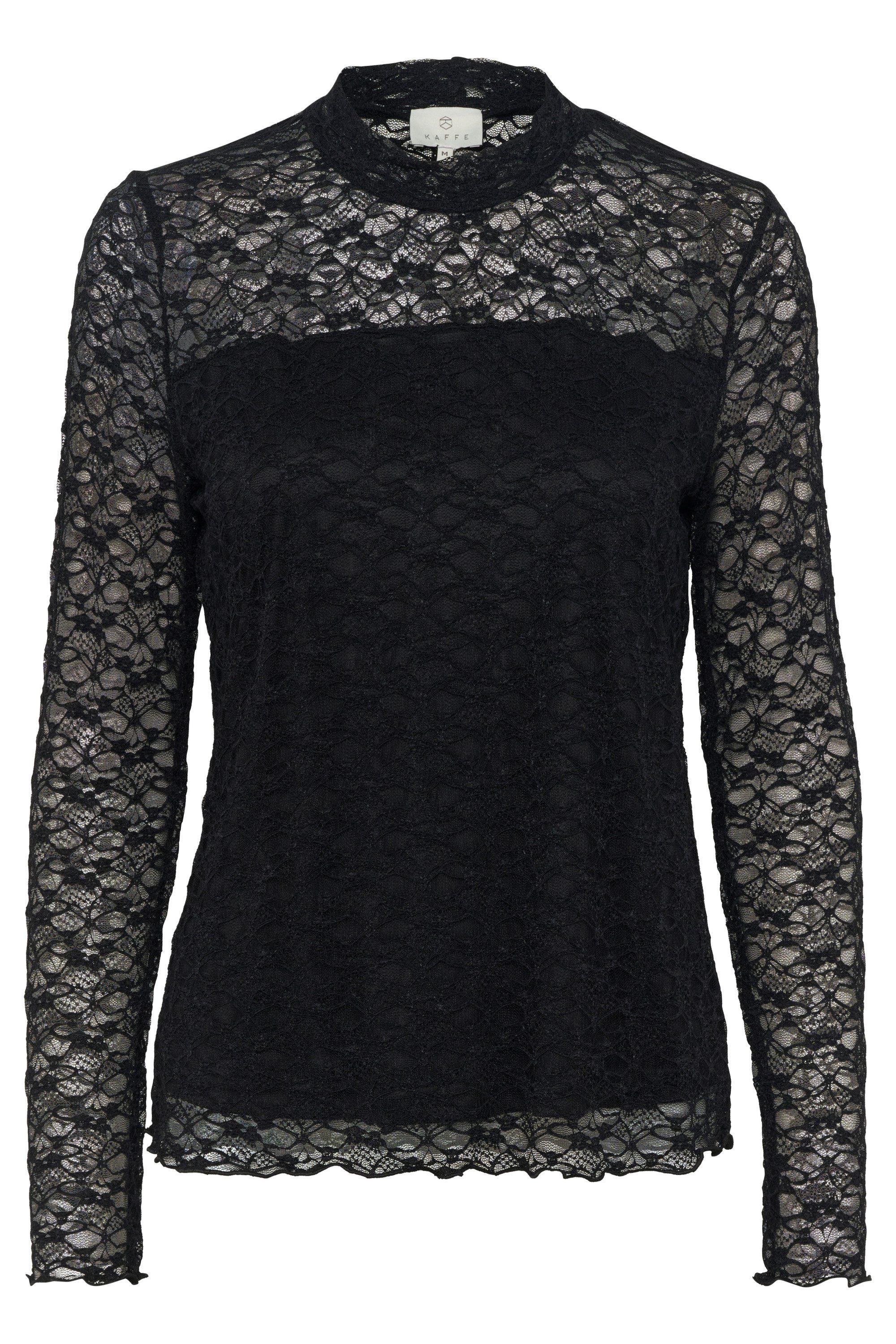 KAFFE Langarmbluse Langarm-Bluse KAjole