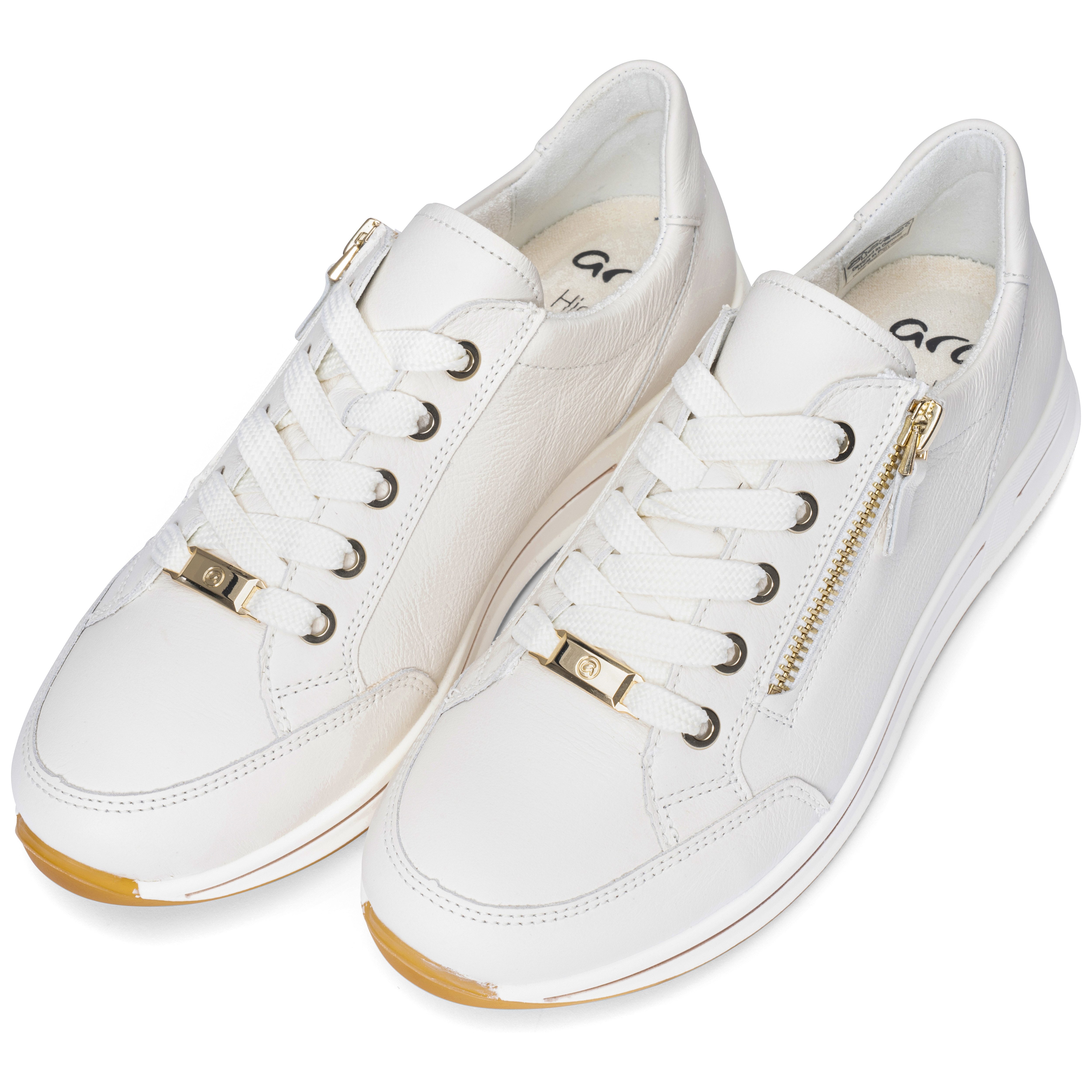 Ara OSAKA Sneaker Freizeitschuh, Halbschuh, Schnürschuh mit Reißverschluss, günstig online kaufen