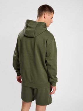 hummel Hoodie Logo Hoodie Kapuzen Pullover Sport HMLACTIVE 5767 in Olive