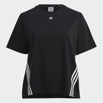 adidas Performance Funktionsshirt TRAIN ICONS 3-STREIFEN T-SHIRT – GROSSE GRÖSSEN