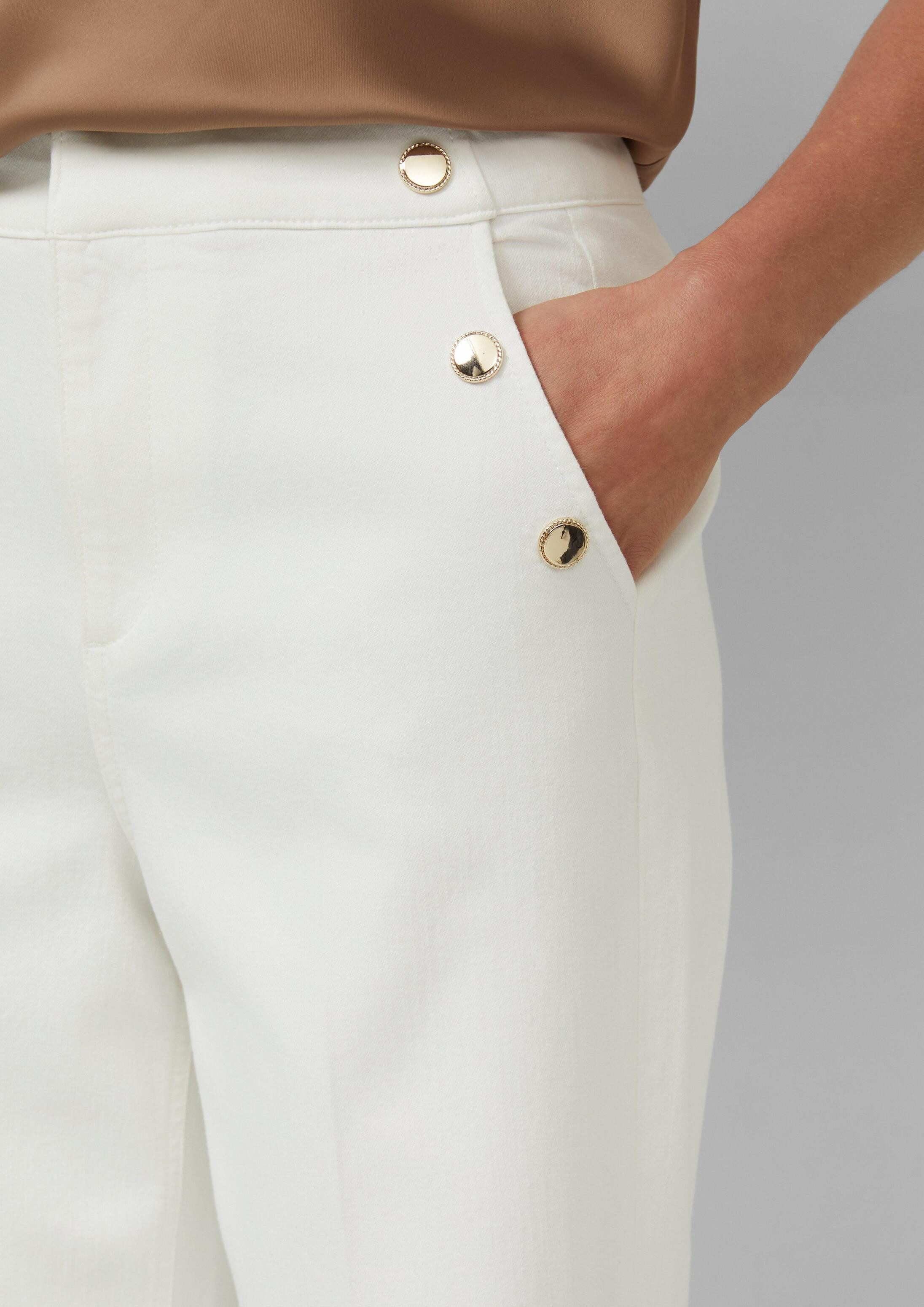 s.Oliver Weite Jeans Jeans-Hose Jeans-Culotte Suri / Regular Fit / High Rise / Wide Leg – Bild 4 von 5