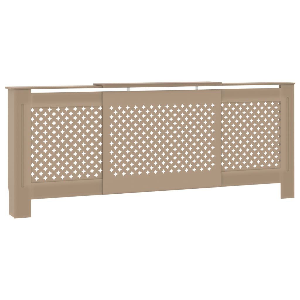 vidaXL Heizungsverkleidung 205 x 205 x 815 cm Heizungsverkleidung Heizungsabdeckung MDF Heizkörpe