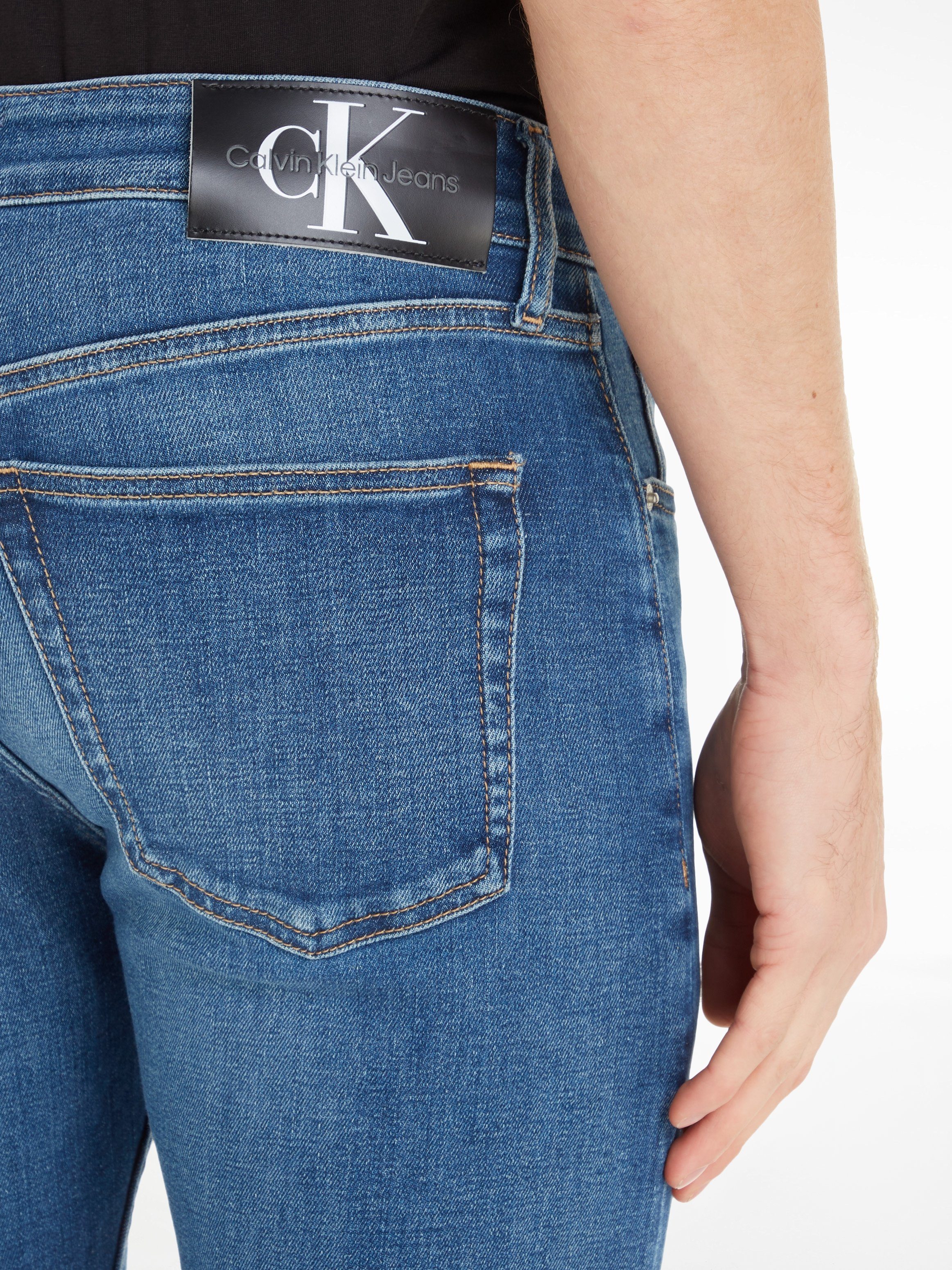 TAPER Jeans Klein Slim-fit-Jeans Denim SLIM Dark Calvin