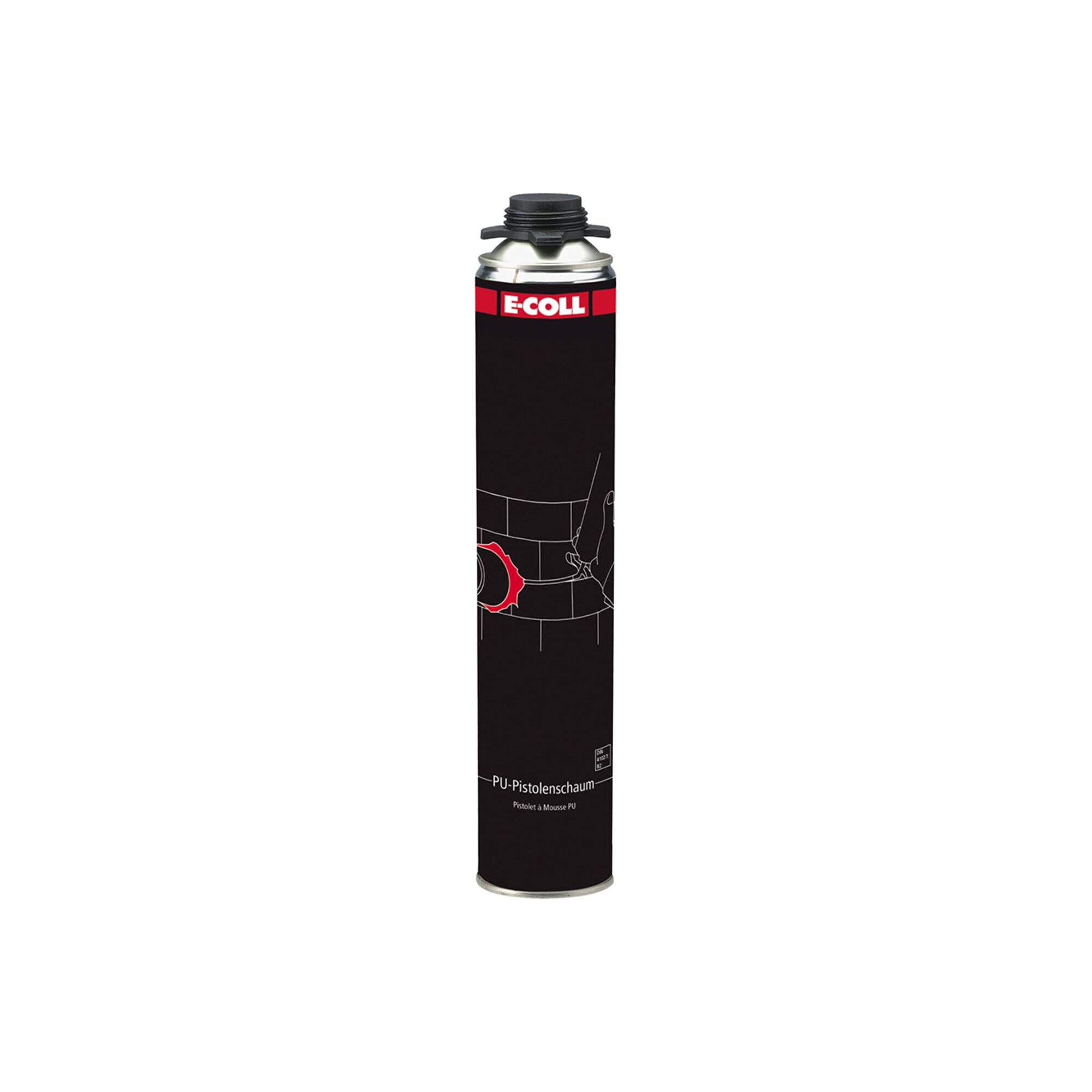 E-COLL Farbsprühpistole E-COLL PU-Pistolenschaum B2 750ml (MDI-haltig)