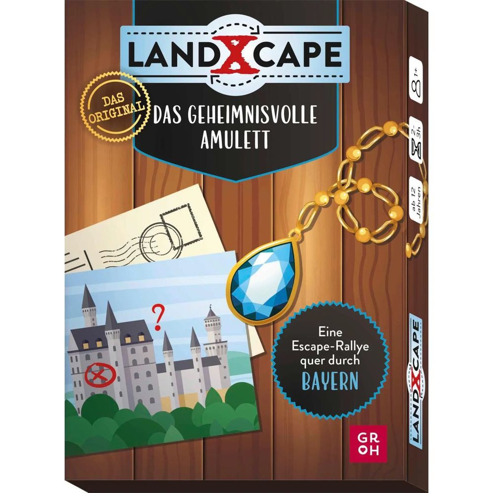 groh Verlag Spiel LandXcape - Das geheimnisvolle Amulett