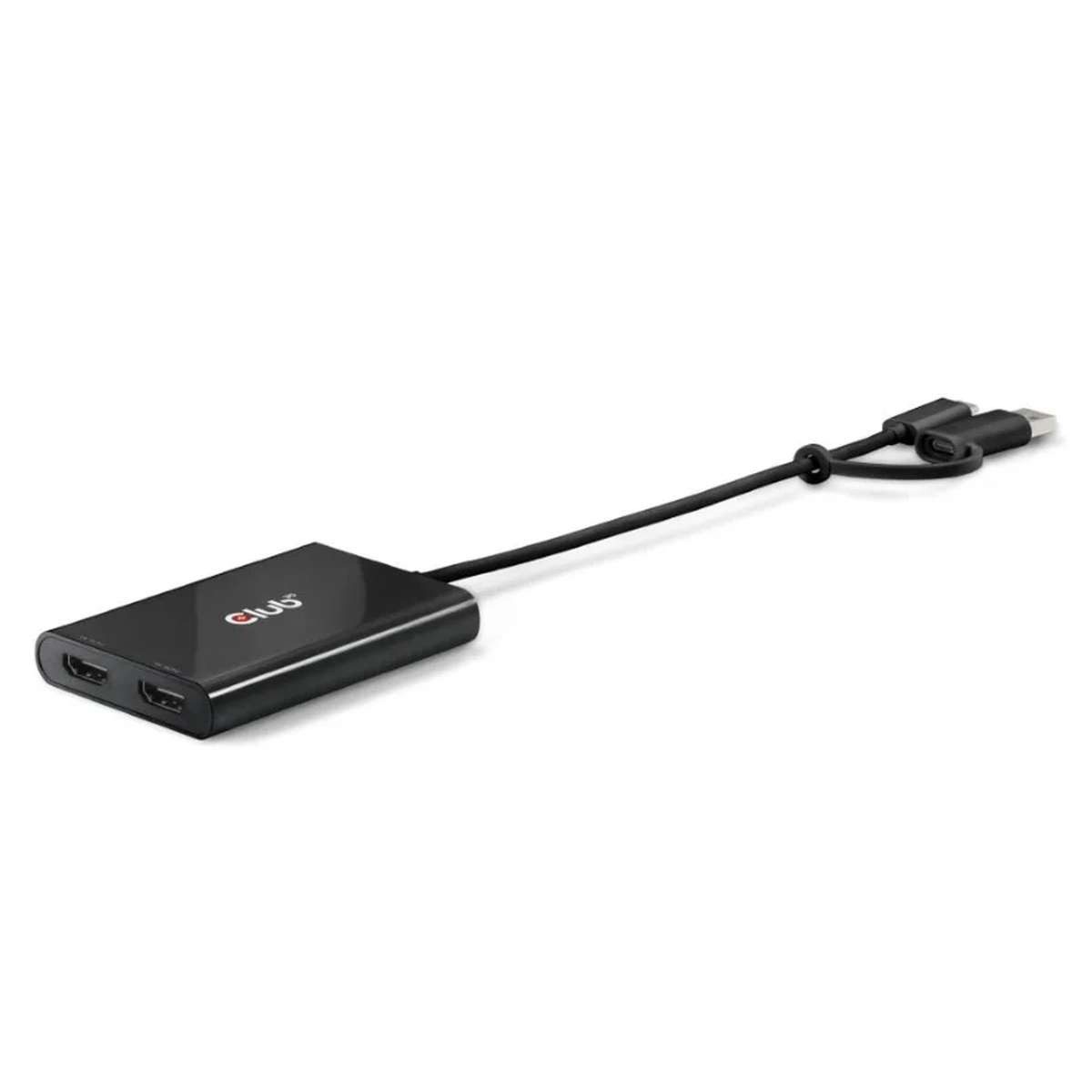 CLUB3D CLUB3D CSV-1475 Videosplitter USB Typ-C 2x HDMI HDMI-Kabel