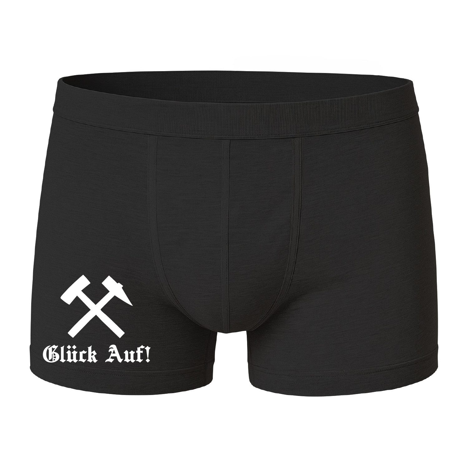 deinshirt Boxershorts Boxershorts Glück Auf mit Motiv bedruckt günstig online kaufen
