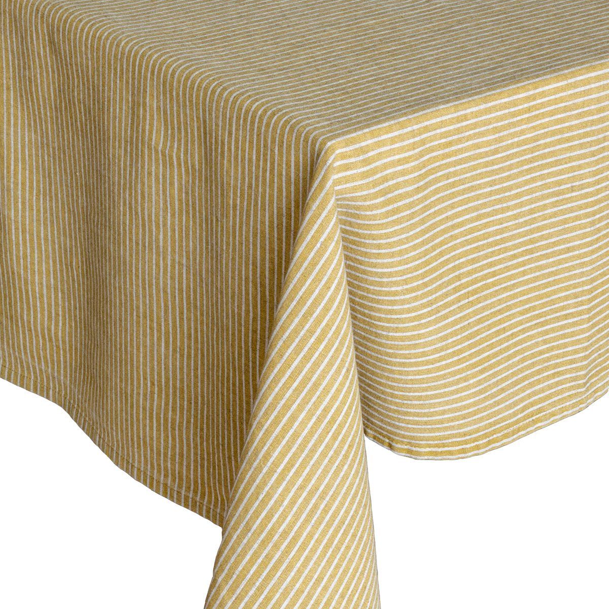 LAURA ASHLEY Tischdecke Streifen (1-tlg) gelb | Tischdecken