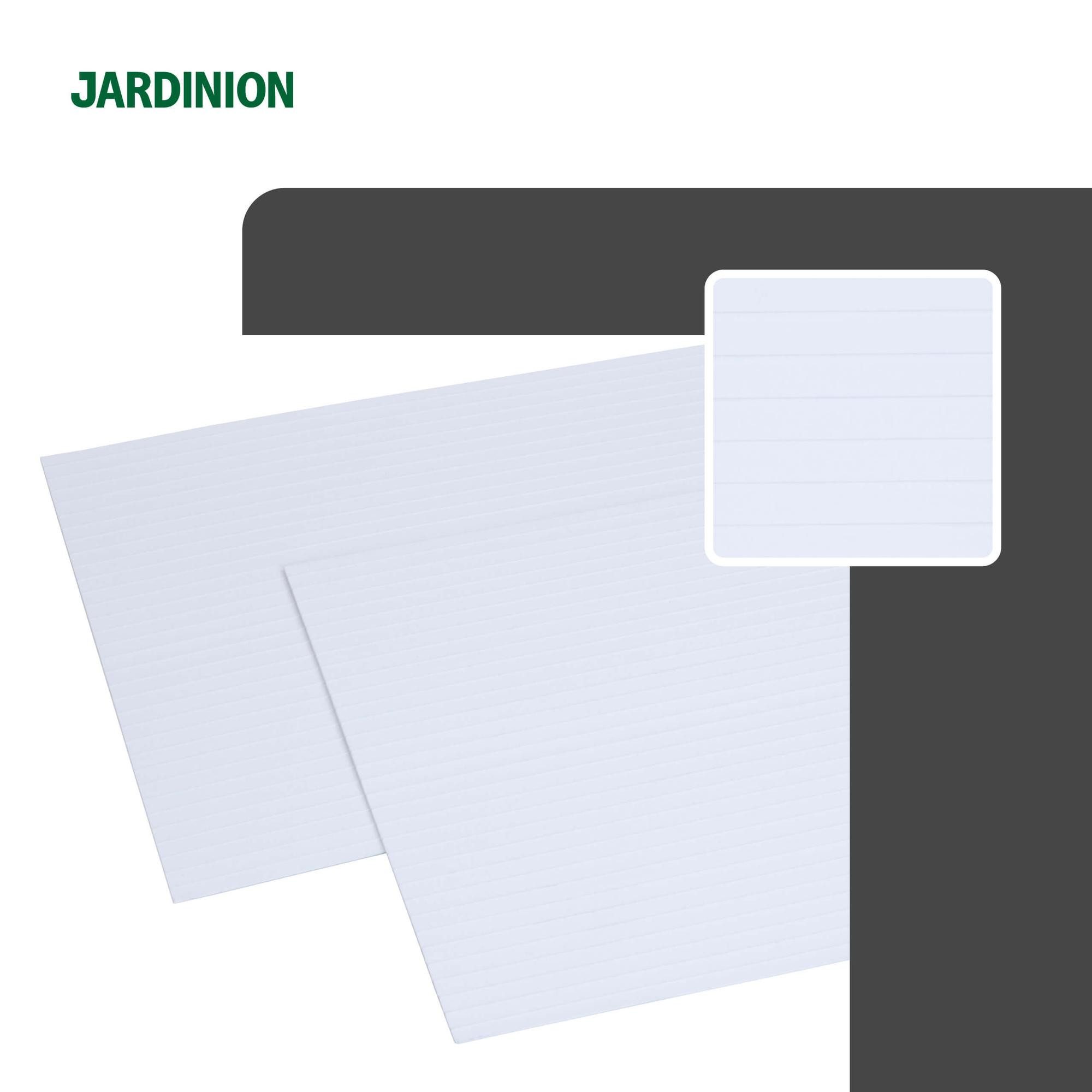 Jardinion Sichtschutzstreifen, (Doppelstabmattenzaun Sichtschutz, Sichtschutzstreifen, 10-St), aus Kunststoff, Blickdicht, Wind und Sichtschutz Zaun
