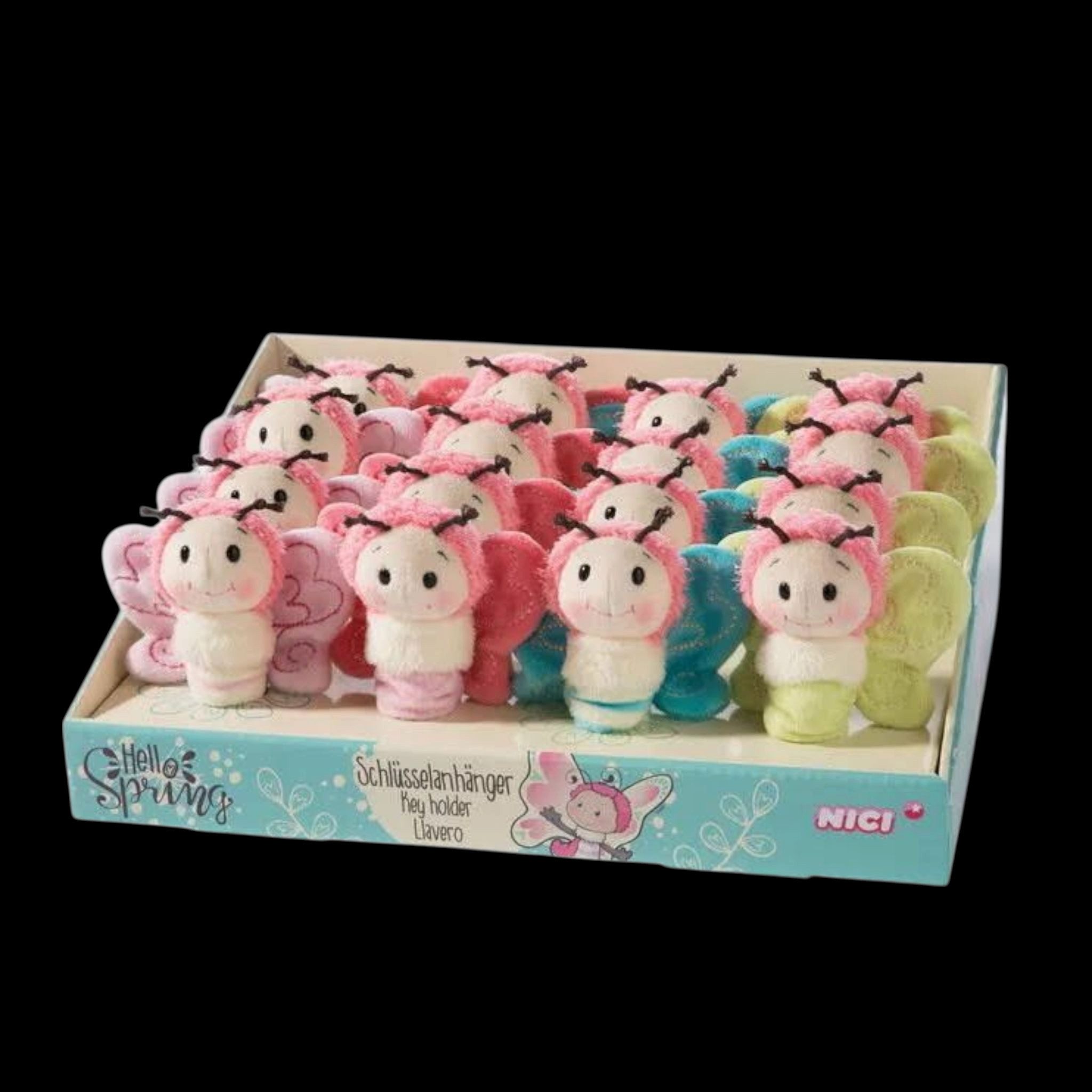 Nici Schlüsselanhänger Nici Schlüsselanhänger kleiner Schmertterling Farbauswahl, Nici süßer Schlüsselanhänger