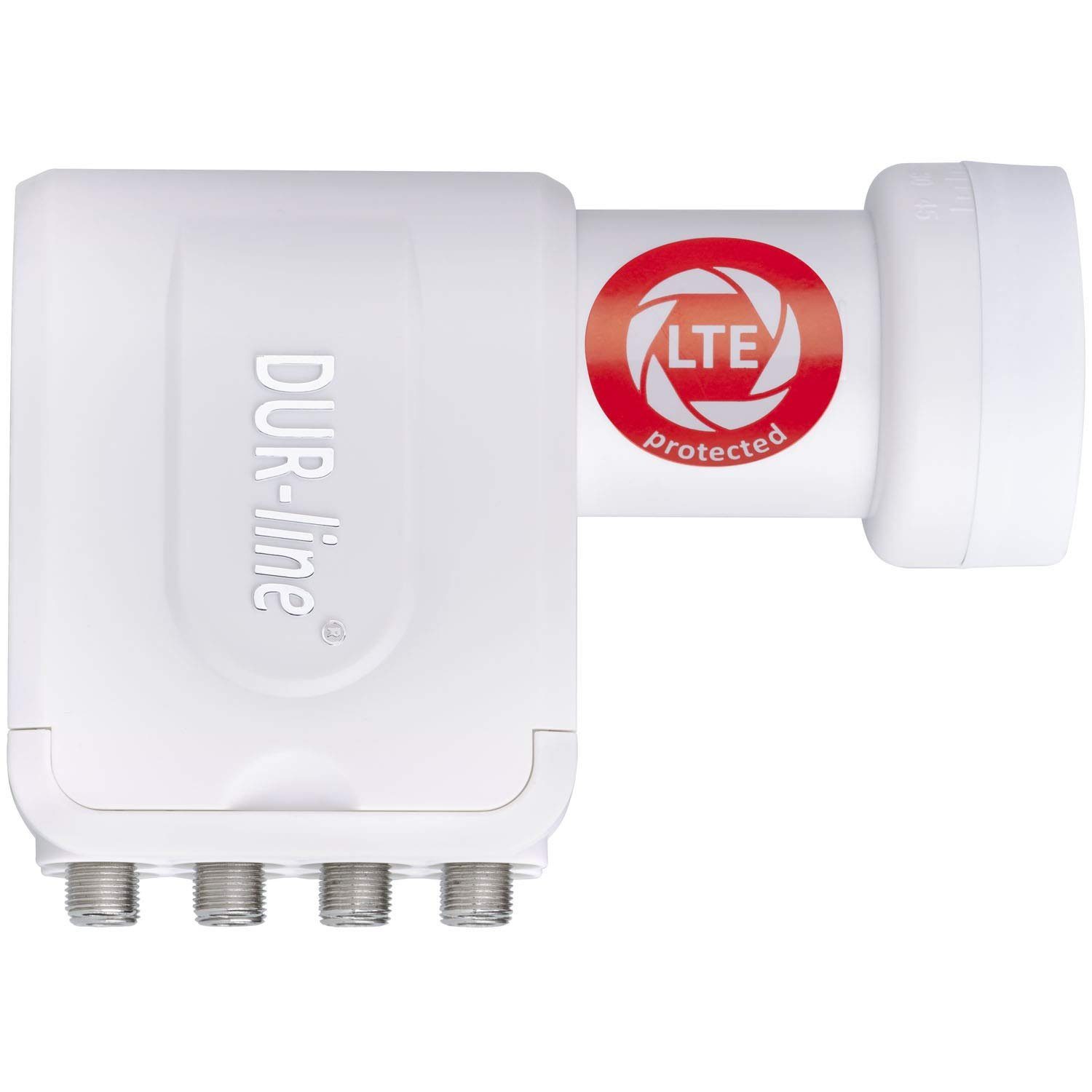 weiß +Ultra Universal-Octo-LNB LNB Teilnehmer Test 8 [ DUR-line Octo - DUR-line mit LTE-Filter -