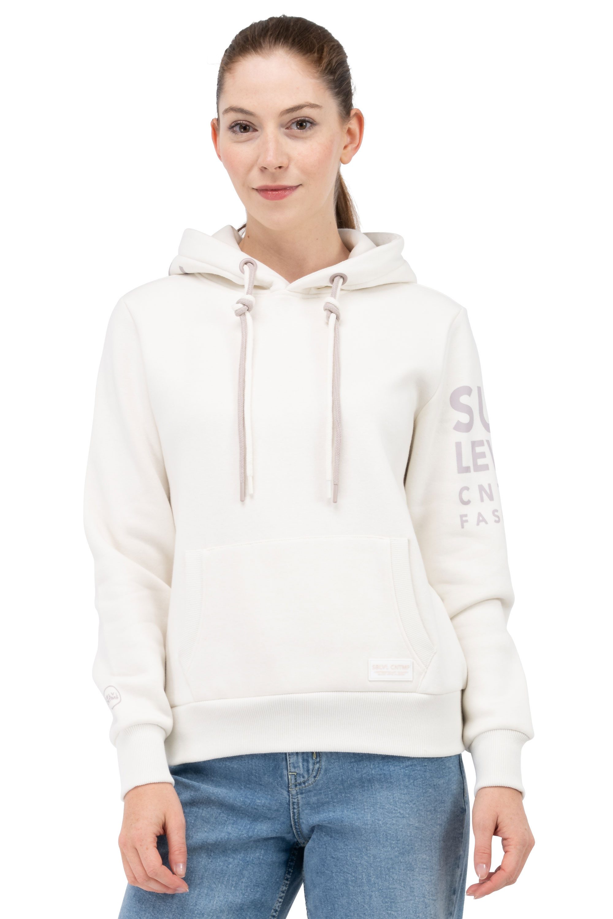 SUBLEVEL Kapuzenpullover Hoodie Damen Kapuzenpullover Kapuzensweater Sweats günstig online kaufen