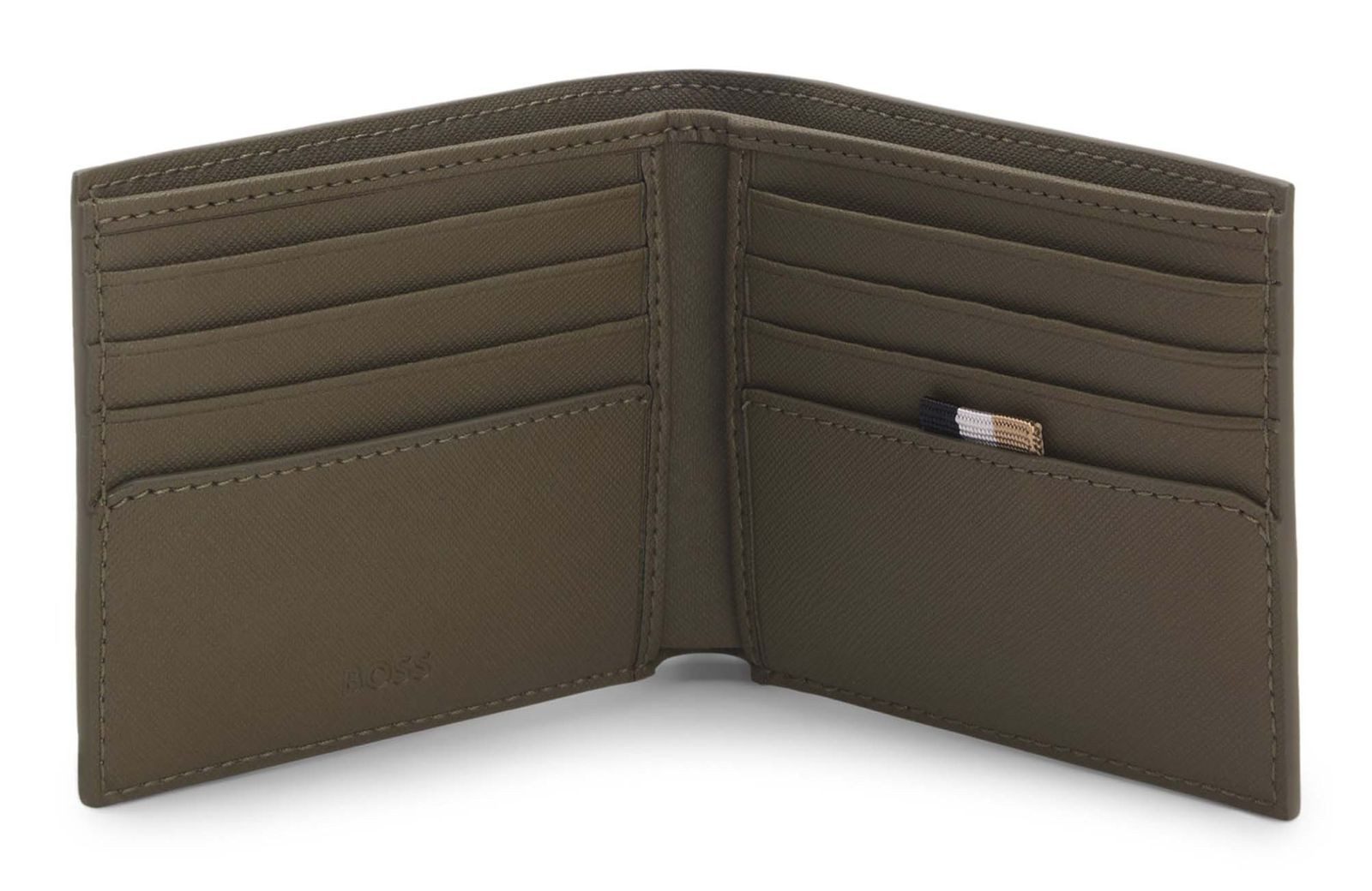 BOSS Kartenetui 8 CC Card Case, aus echtem Leder