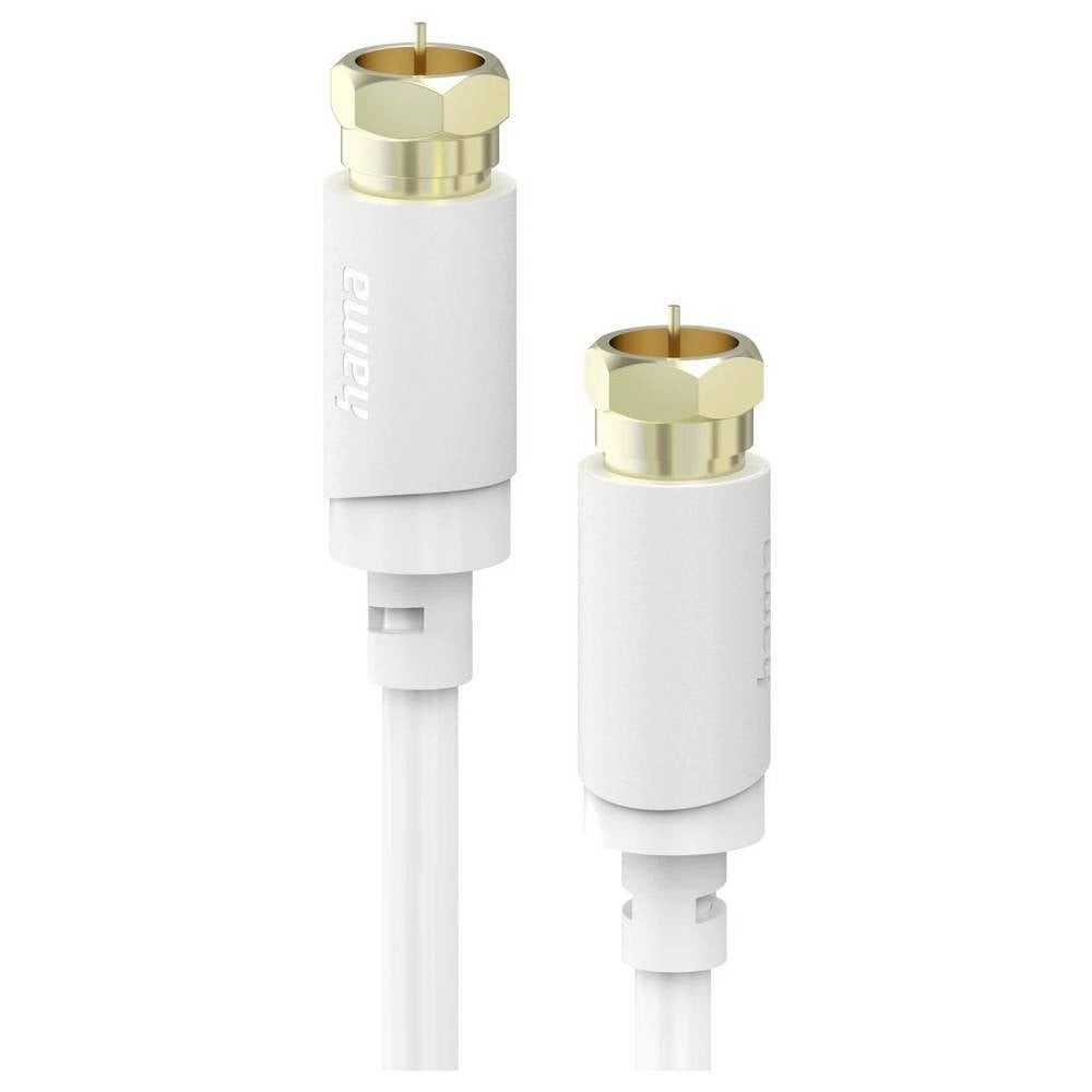 Hama Antennen, SAT Anschlusskabel [1x Koaxial-Stecker - 1x Koaxial-Stecker] SAT-Kabel