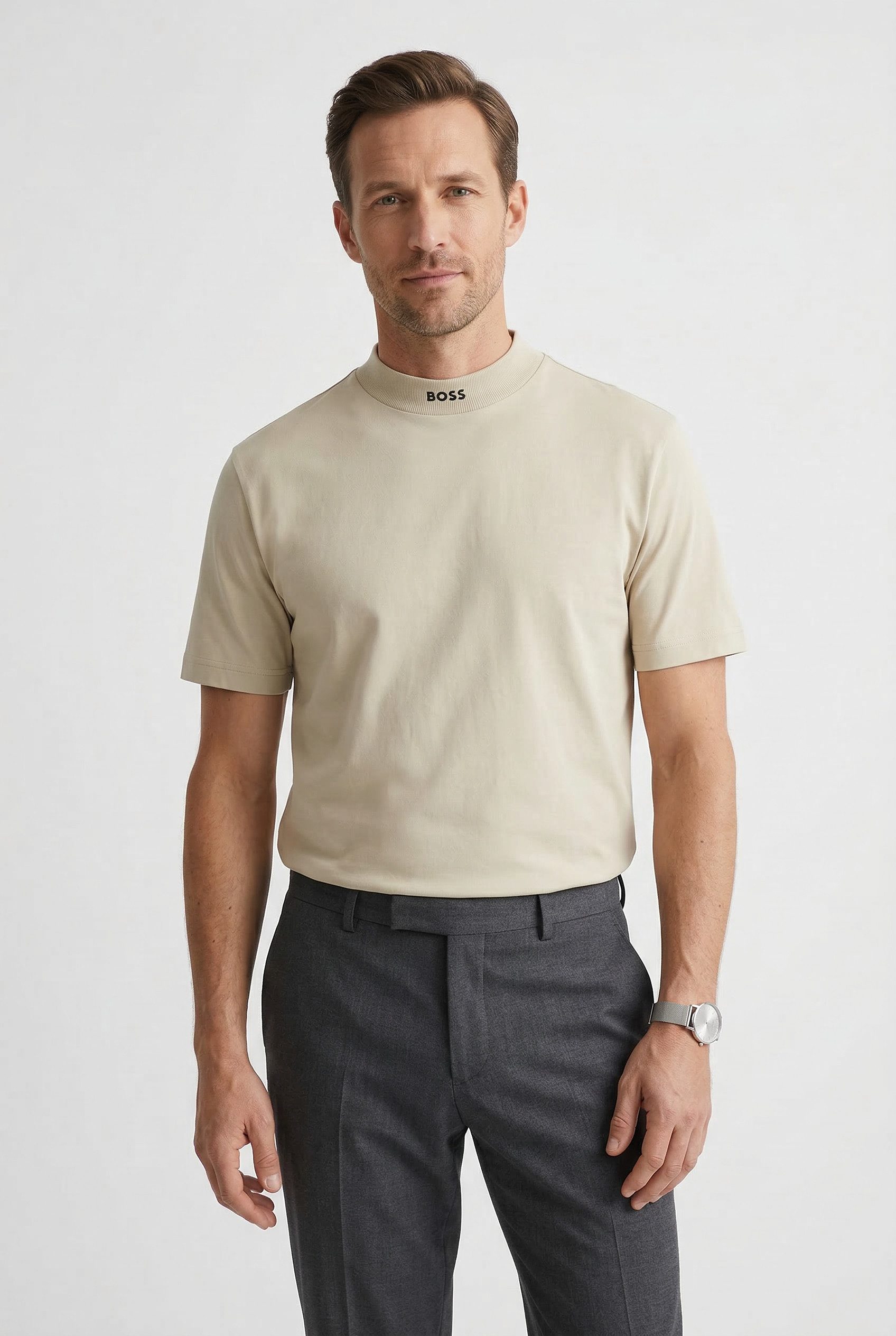 T-Shirt Tee Collar Relaxed Fit