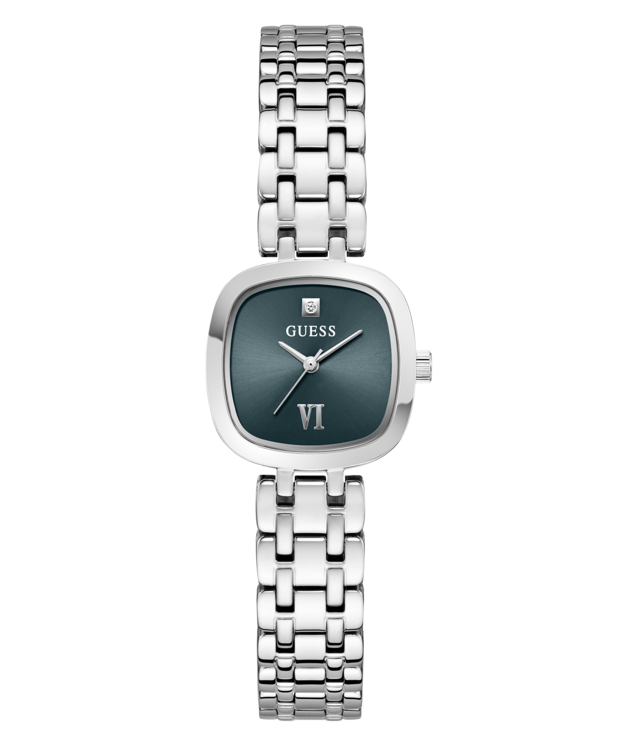 Guess Quarzuhr HAZEL GW1098L1, Armbanduhr, Damenuhr, Edelstahlarmband, analog