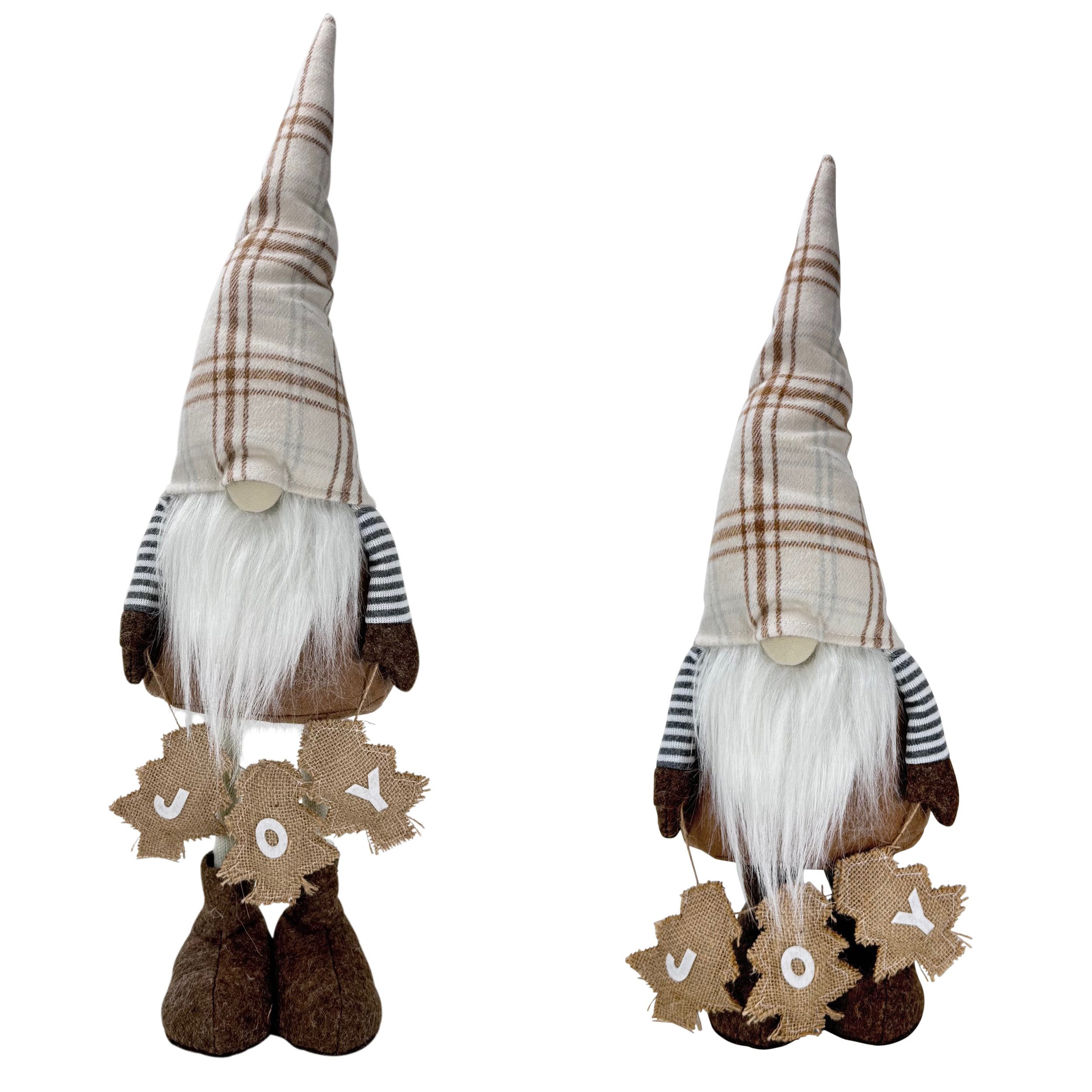 Online-Fuchs Dekofigur süßer Weihnachtswichtel mit großer Zipfelmütze & Tel günstig online kaufen