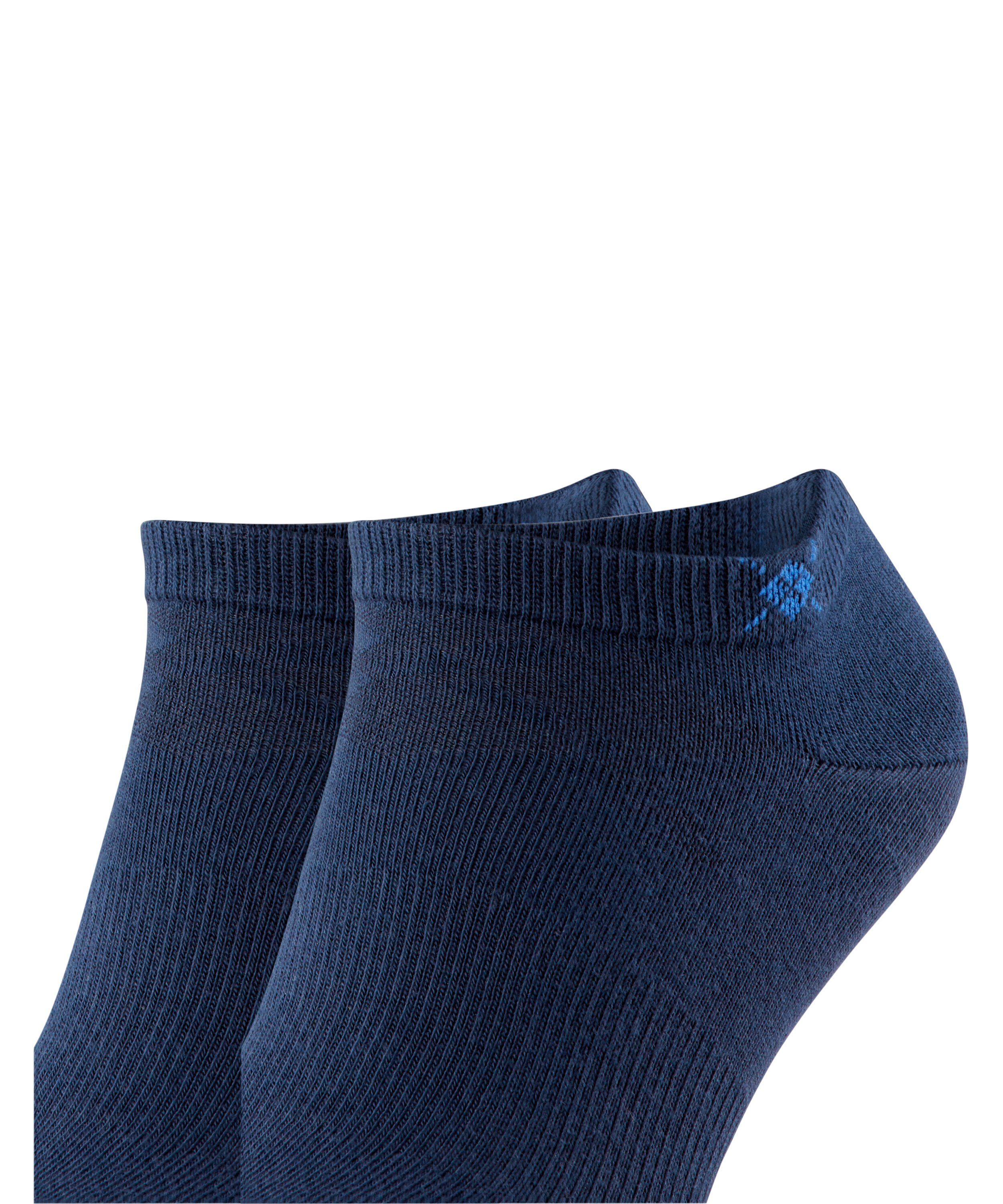 Baumwolle Everyday aus (6120) weicher 2-Pack (2-Paar) marine Sneakersocken Burlington gekämmter