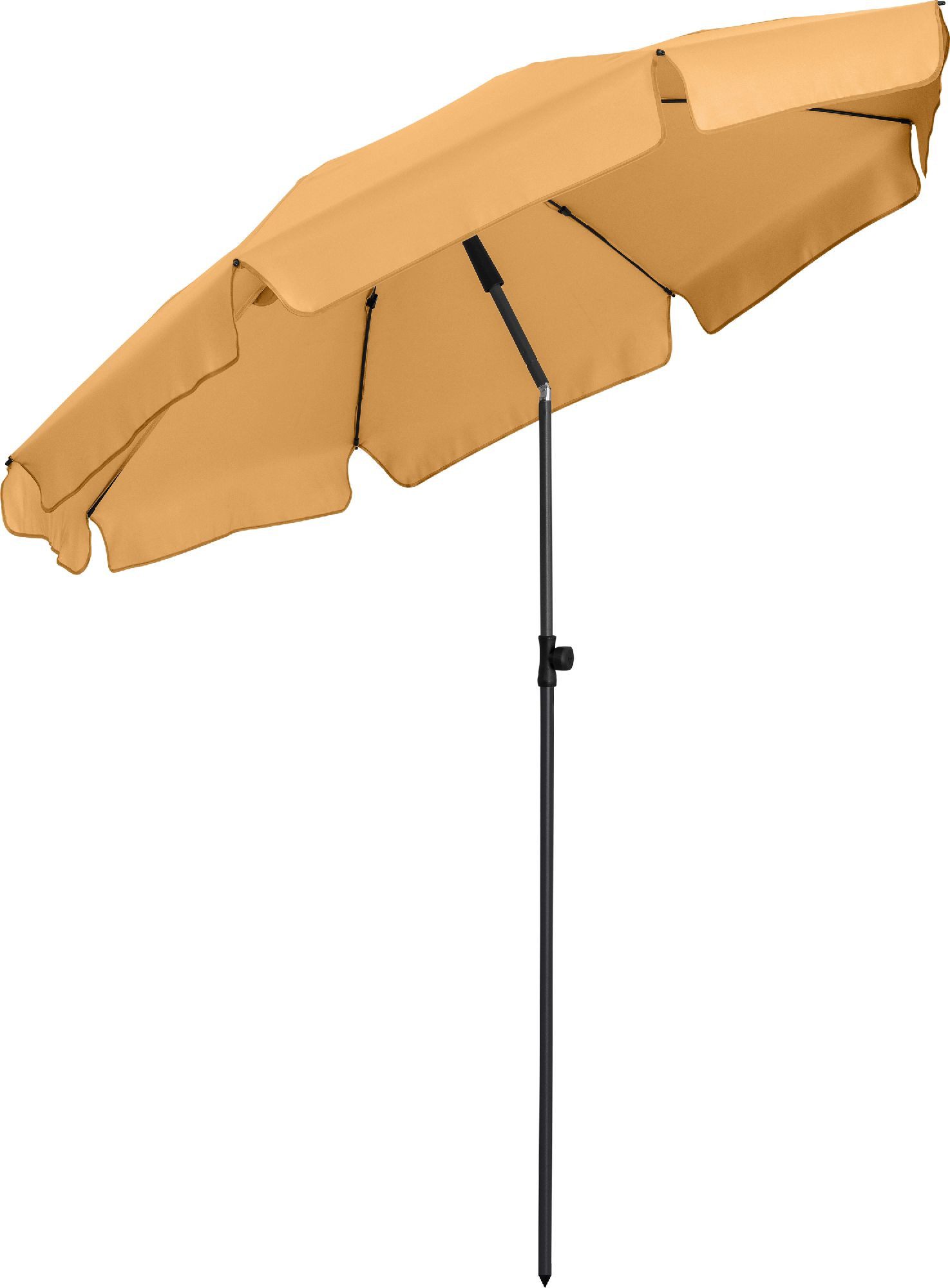 FARE Sonnenschirm, Höhenverstellbar, Knickvorrichtung, Lichtschutzfaktor UPF 50+, Ø180cm