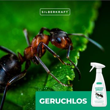 Silberkraft Insektenspray Anti Ameisen Spray - Ameisenspray, 500 ml, 1-St.
