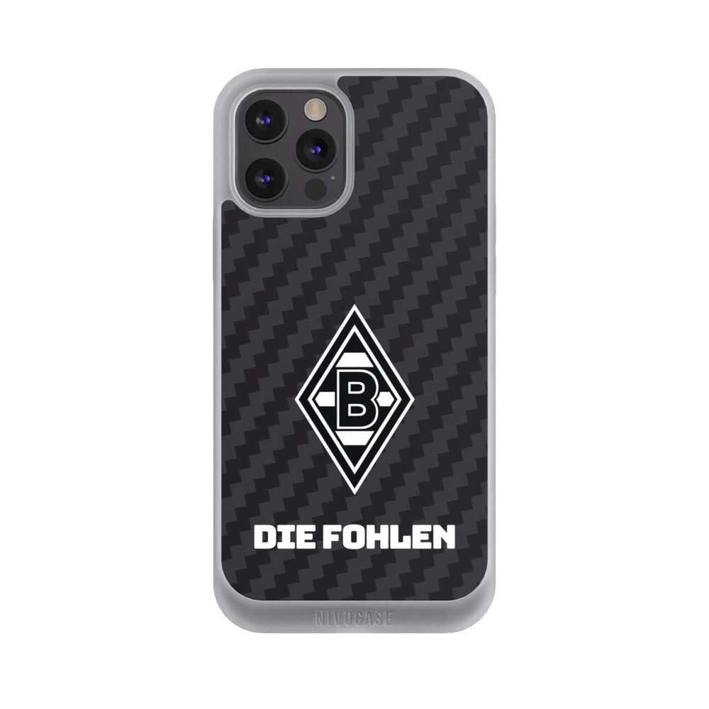 Handyhülle Borussia Mönchengladbach Carbon Gladbach Die Fohlen Carbon