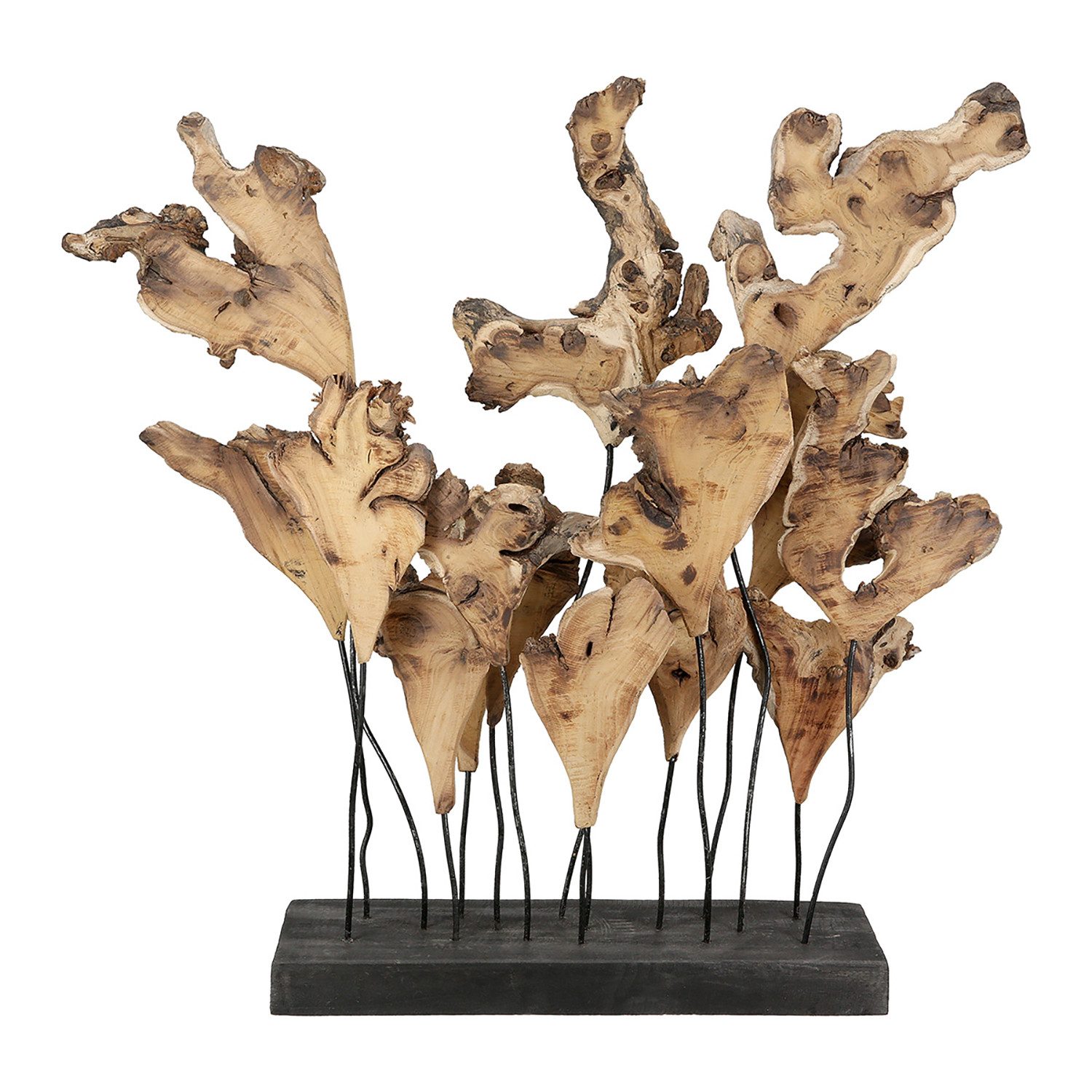 GILDE Dekoobjekt Skulptur Borneo, naturfarben (1 günstig online kaufen