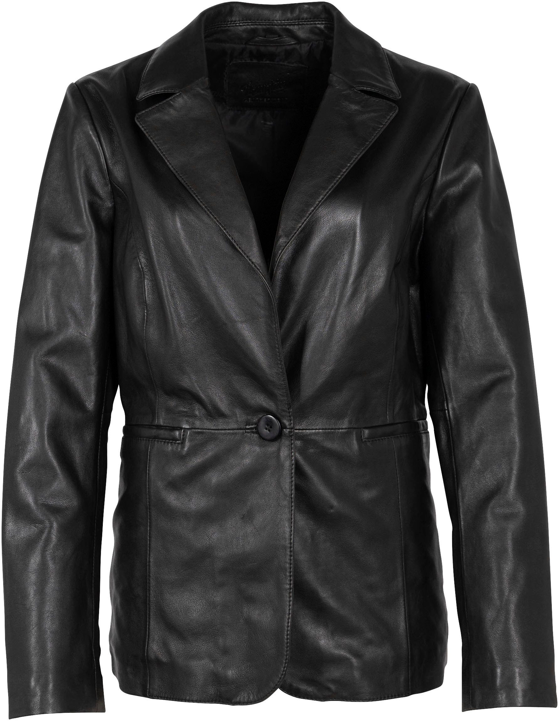 Mauritius Lederjacke MWAada mit Reverskragen günstig online kaufen