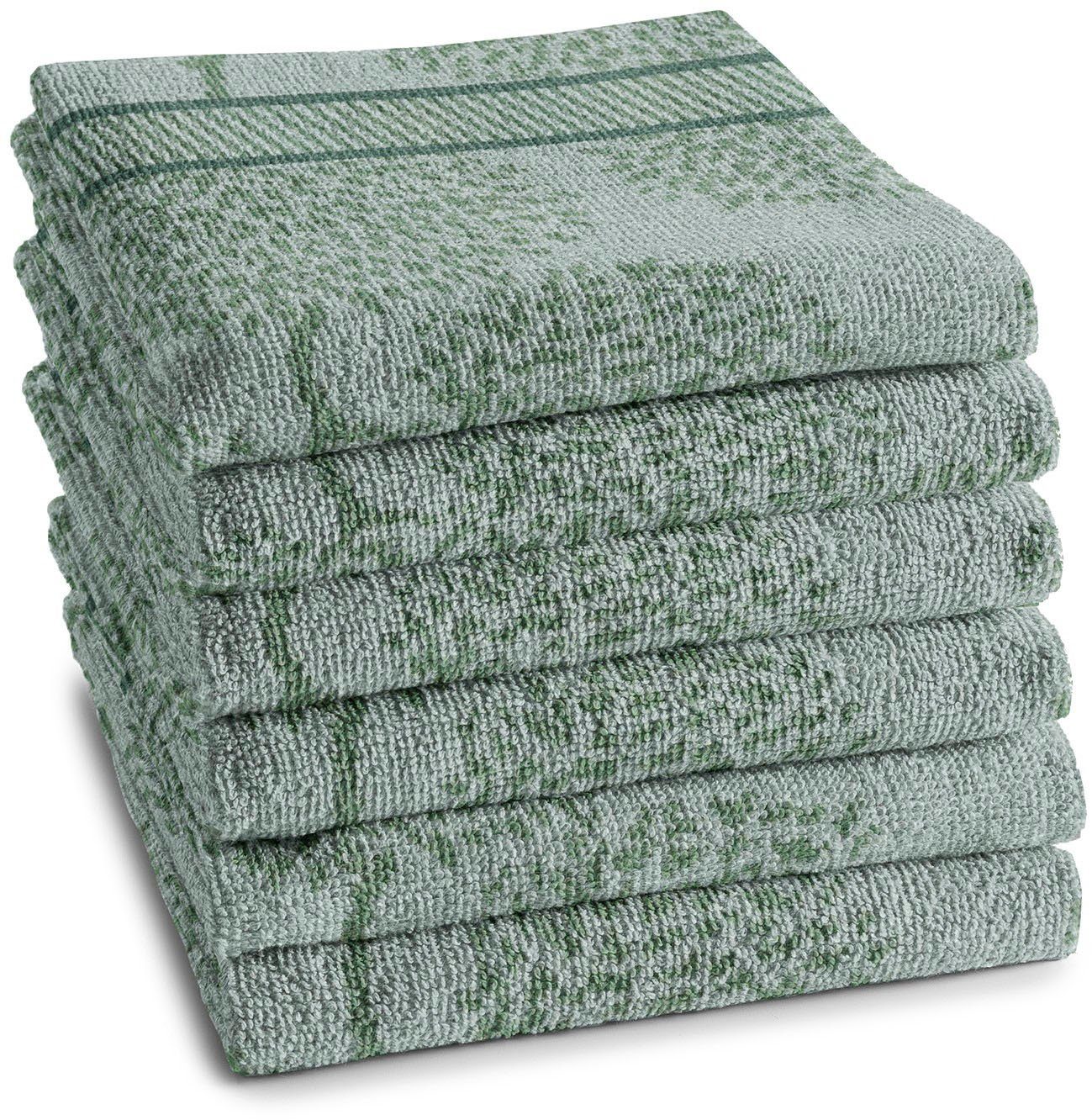 DDDDD Geschirrtuch Trees, (Set, 6-tlg), Küchenhandtuch aus weicher Frottee, günstig online kaufen