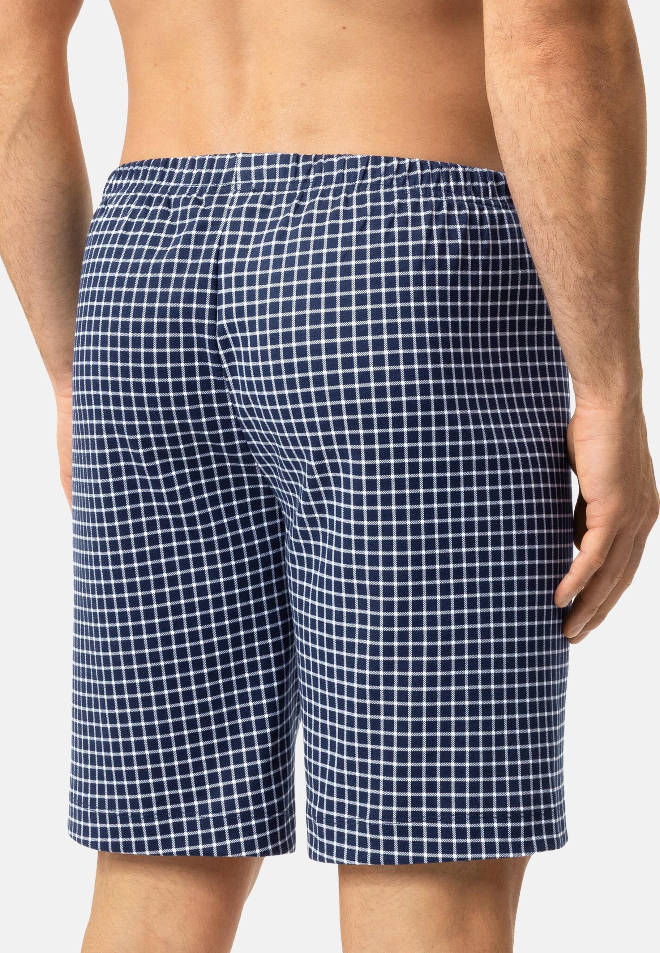 Mey Schlafhose White Check (1-tlg) Schlafanzug Hose - Baumwolle - Atmungsaktiv