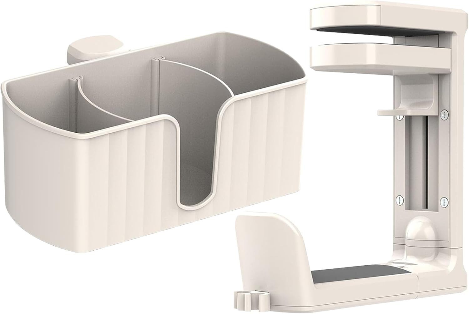 FELIXLEO Becherhalter Becherhalter Tisch Organizer Klemmbare Halterung Für Büro, (1-St)