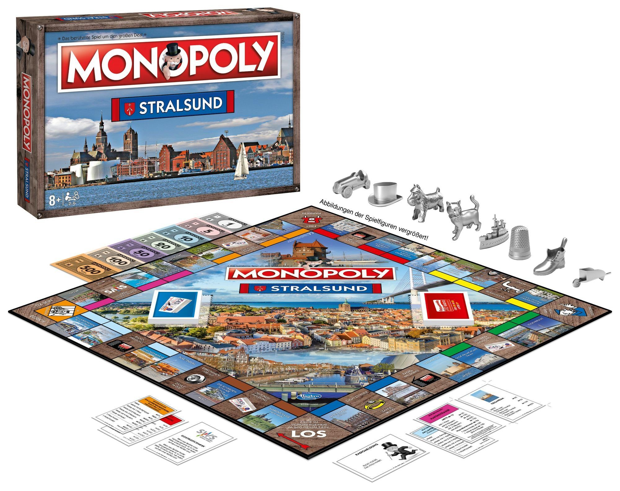 Brettspiel Monopoly Moves Winning Spiel, Stralsund